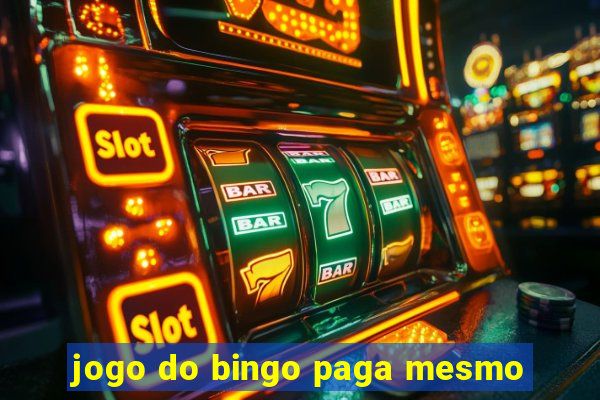 jogo do bingo paga mesmo