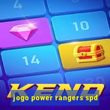 jogo power rangers spd