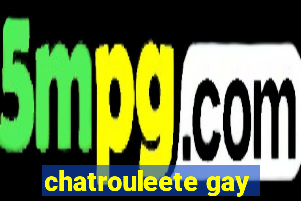 chatrouleete gay