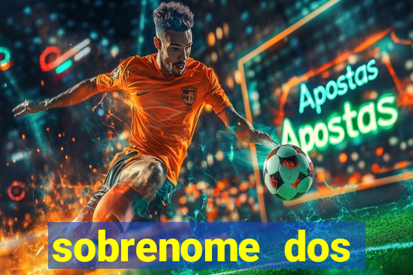 sobrenome dos santos escravos