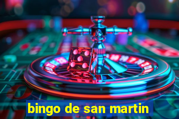 bingo de san martin