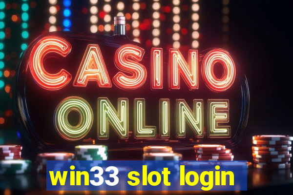 win33 slot login