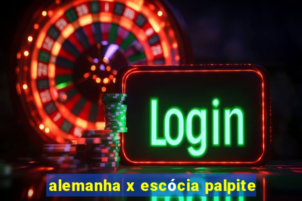 alemanha x escócia palpite