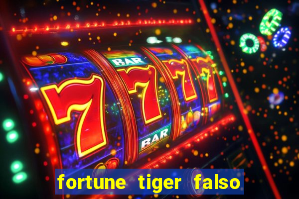 fortune tiger falso para brincar