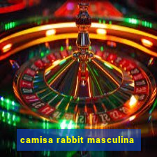 camisa rabbit masculina