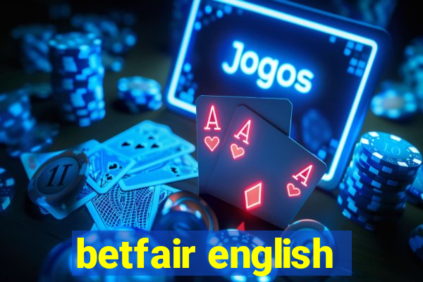 betfair english