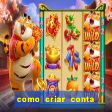 como criar conta demo slot