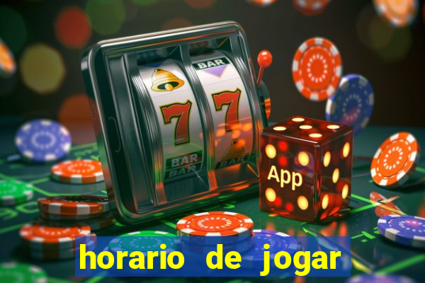 horario de jogar fortune tiger