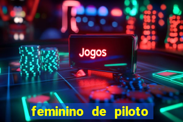 feminino de piloto de fuga