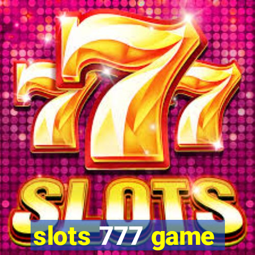 slots 777 game