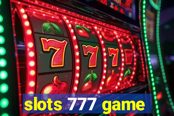 slots 777 game