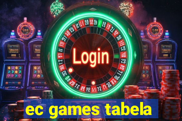 ec games tabela