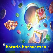 horario bonsucesso