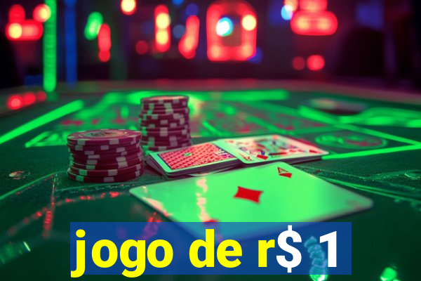 jogo de r$ 1