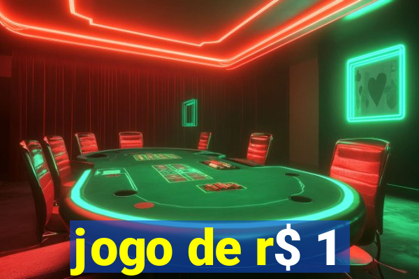 jogo de r$ 1