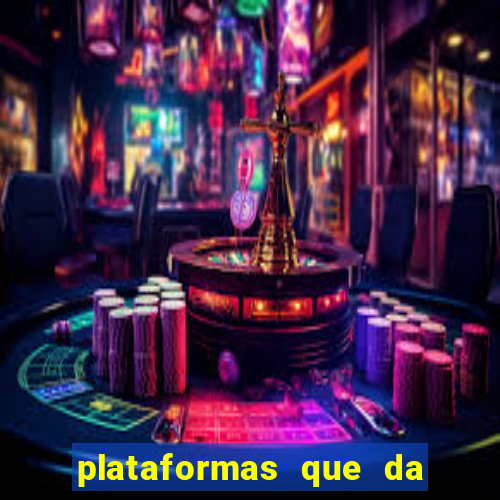 plataformas que da bonus para jogar