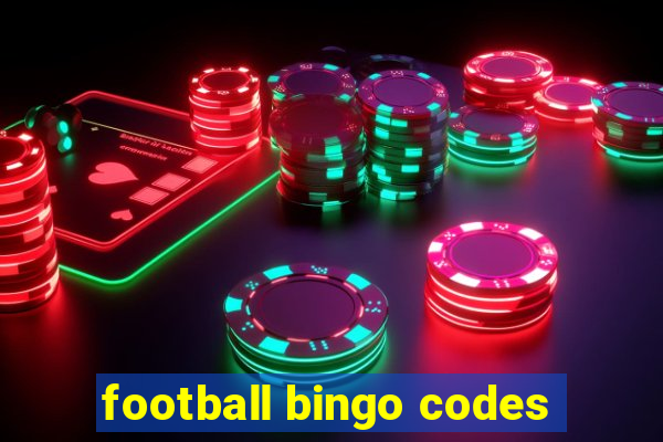 football bingo codes