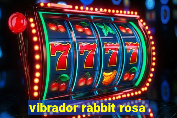 vibrador rabbit rosa