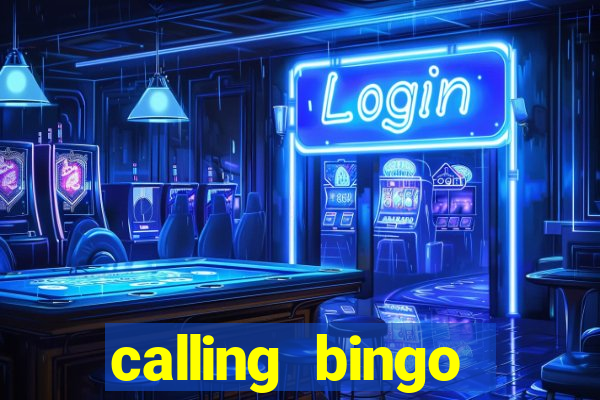 calling bingo numbers out