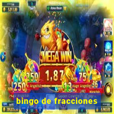 bingo de fracciones