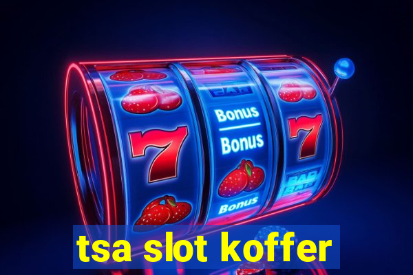 tsa slot koffer