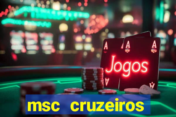 msc cruzeiros trabalhe conosco