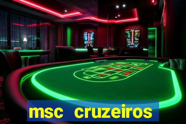 msc cruzeiros trabalhe conosco