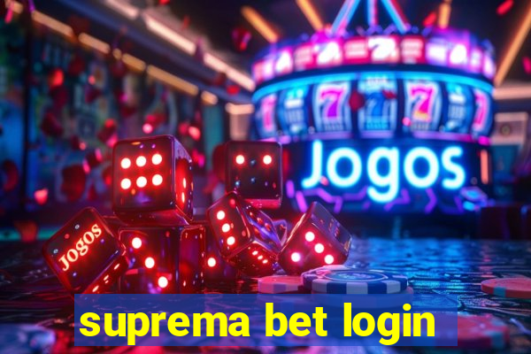 suprema bet login