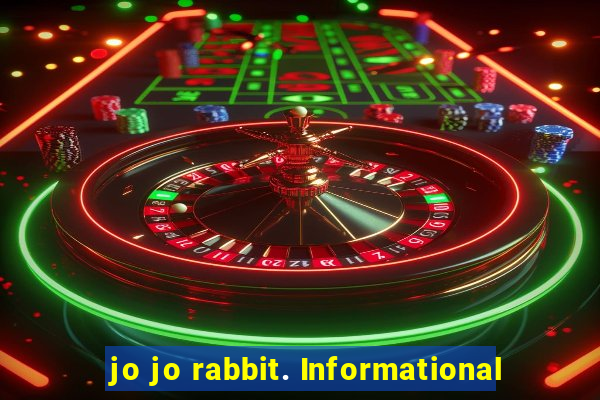 jo jo rabbit. Informational