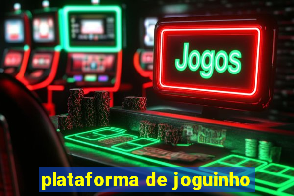 plataforma de joguinho