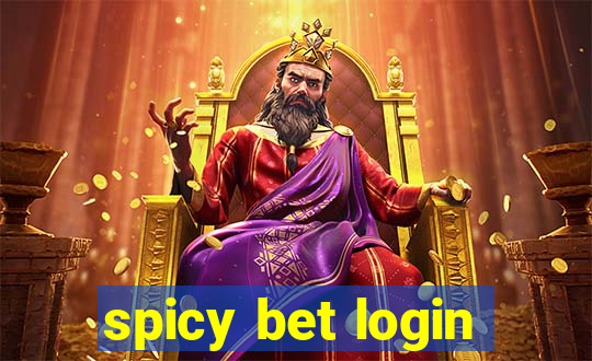 spicy bet login