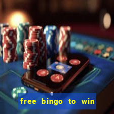 free bingo to win real money