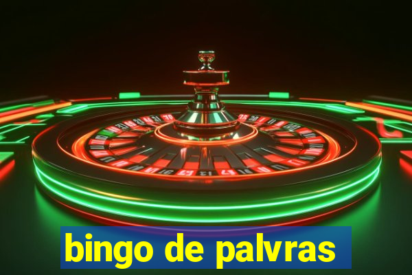 bingo de palvras