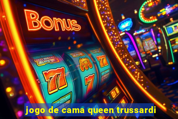 jogo de cama queen trussardi