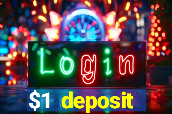 $1 deposit microgaming casino