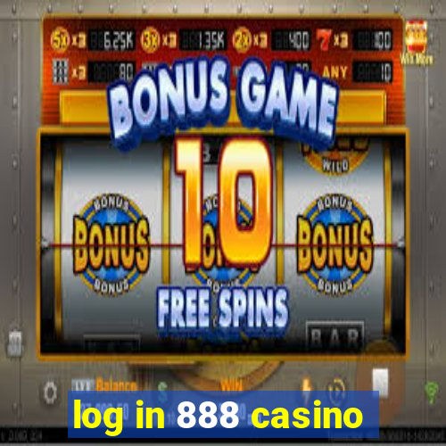 log in 888 casino