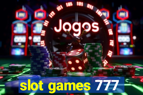 slot games 777