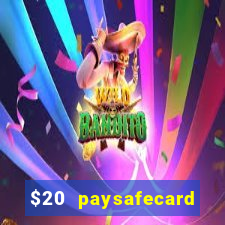 $20 paysafecard deposit bonus casino nz