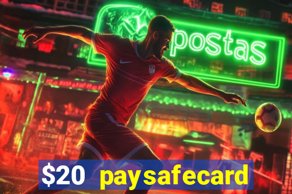 $20 paysafecard deposit bonus casino nz