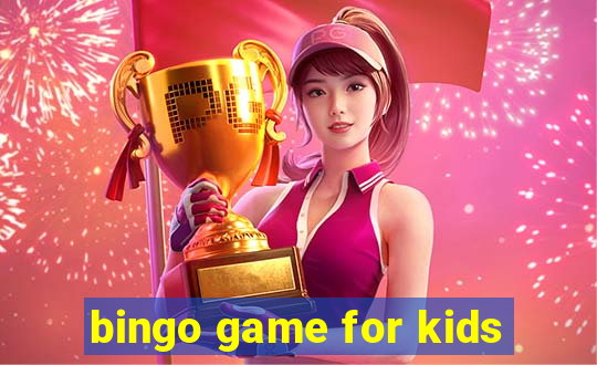 bingo game for kids