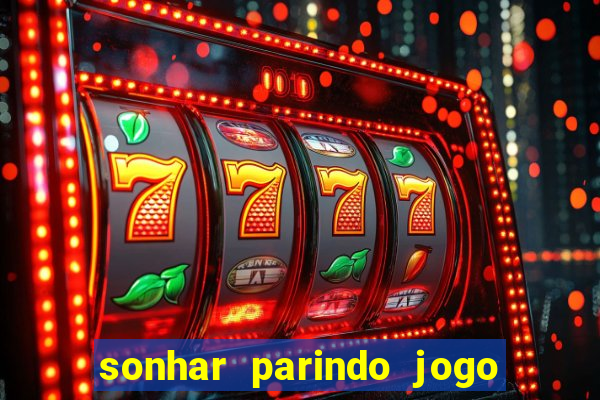 sonhar parindo jogo do bicho