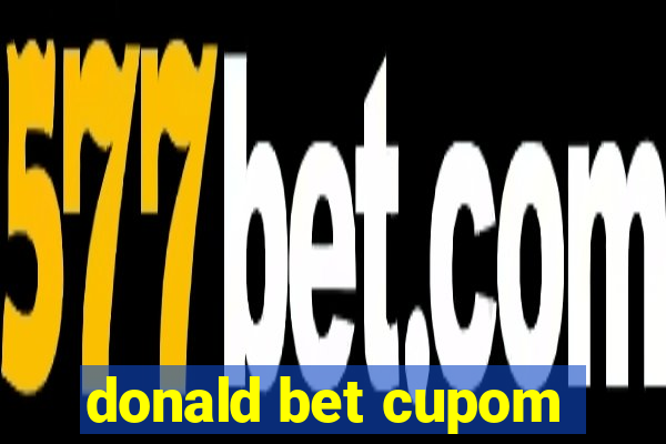 donald bet cupom