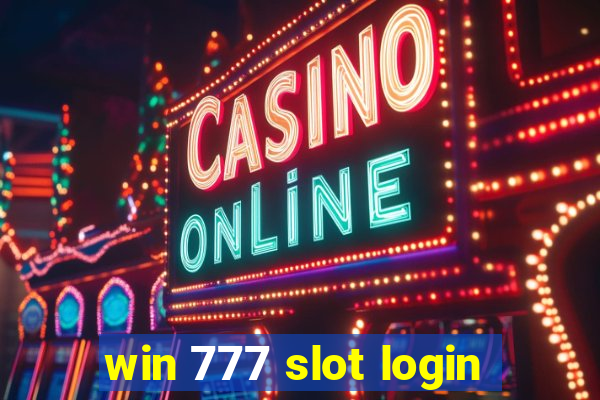 win 777 slot login