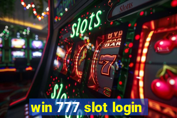 win 777 slot login