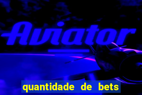 quantidade de bets no brasil