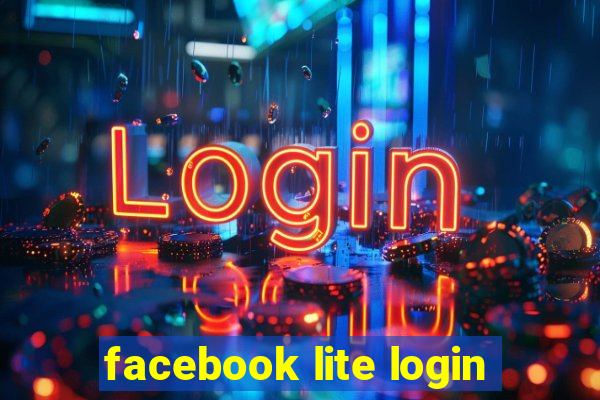 facebook lite login