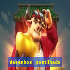 desenhos pontilhado para imprimir