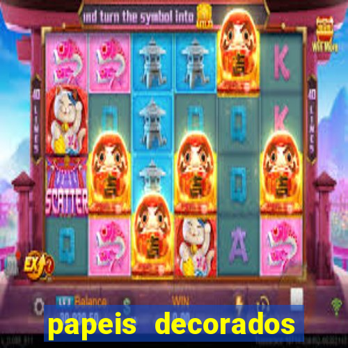 papeis decorados para imprimir