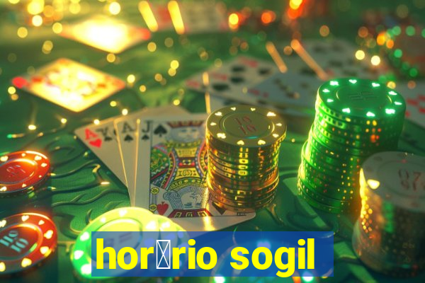 hor谩rio sogil