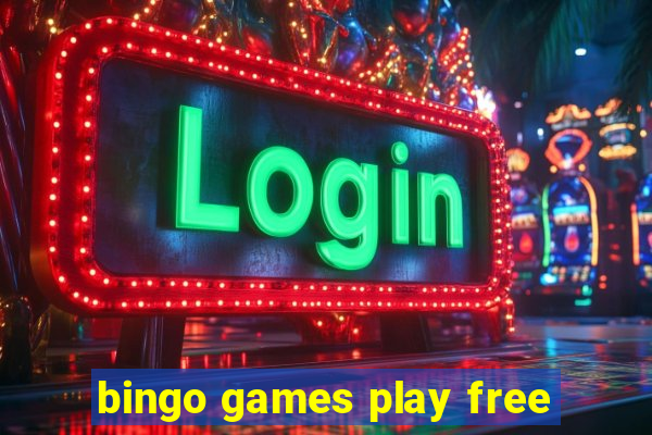 bingo games play free